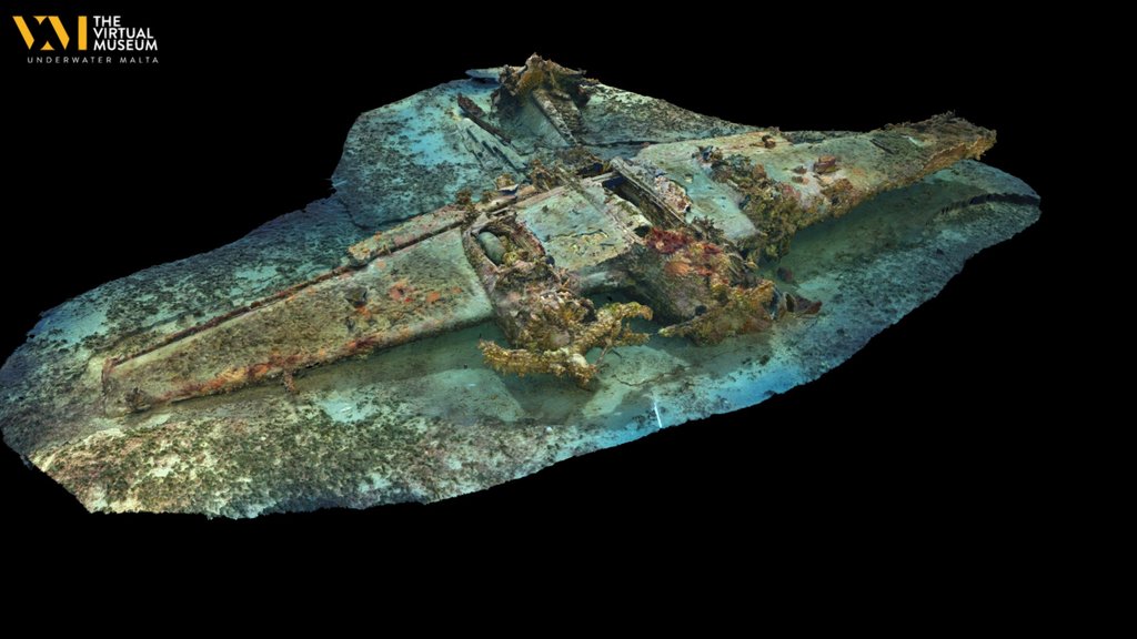 Malta Underwater Virtual Museum A 3D model collection by Department