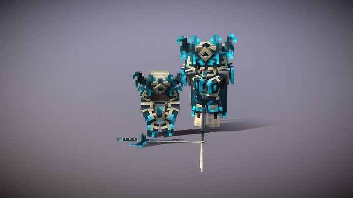Warden armor 3D Model