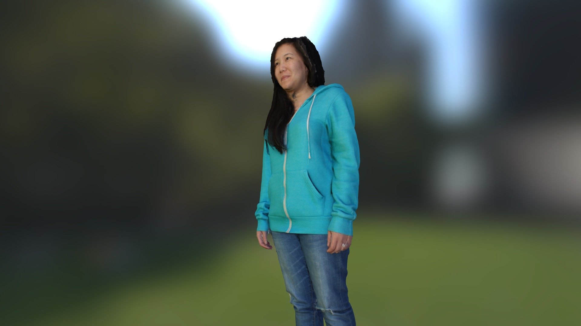 Monica 3D Full Body Scan