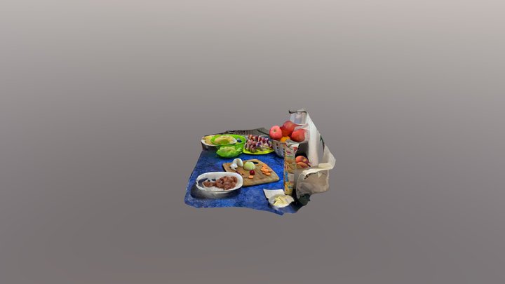Cooking place 3D Model