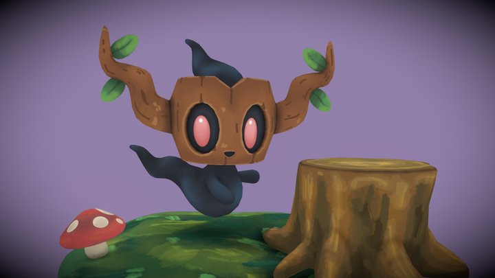Phantump Stylized 3D Model