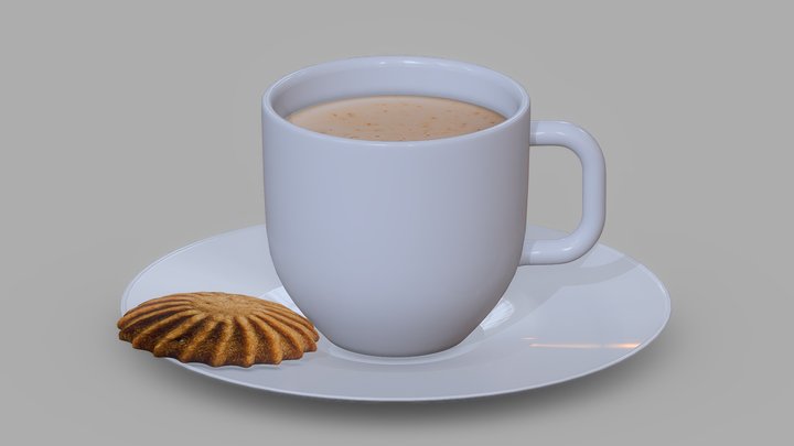 Nespresso Mug Cup 3D model