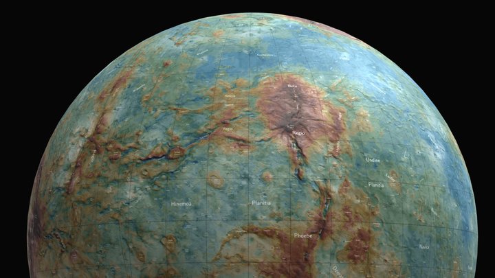Venus detailed version1 3D Model