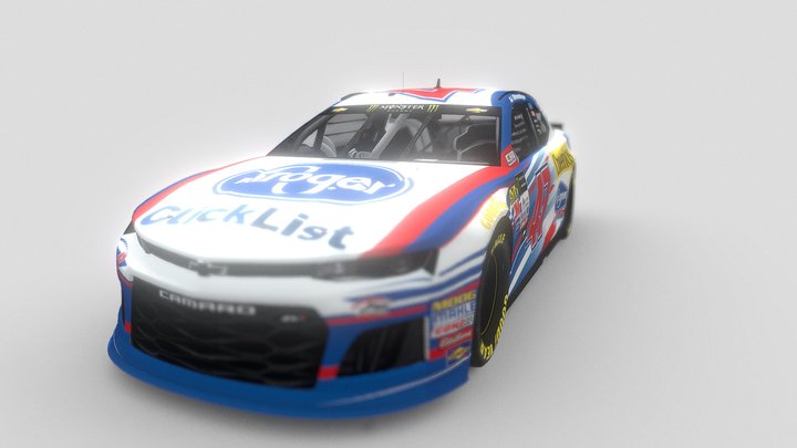 2018-nascar-camaro 3D Model