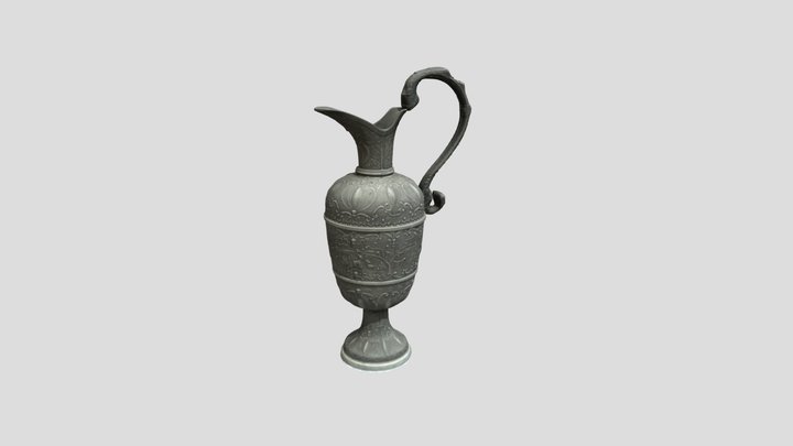 Metal Jug 3D Model