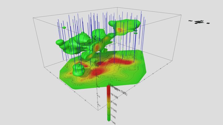LIF Visualization at Former Rail Yard 3D Model