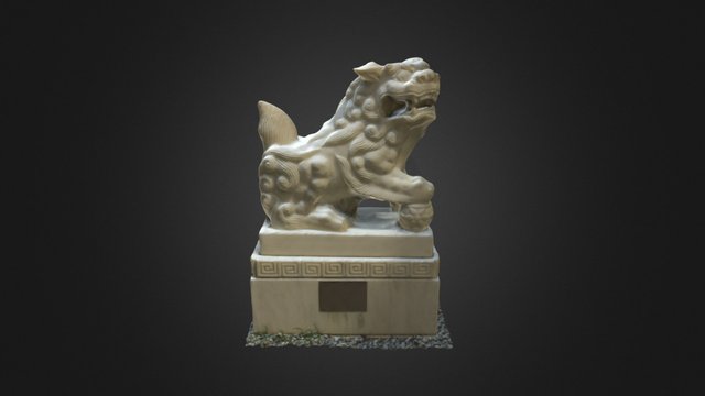 Komainu 3D Model