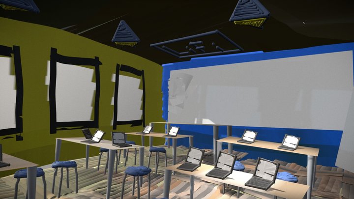 Kickstarter #3 - Classroom 3D Model