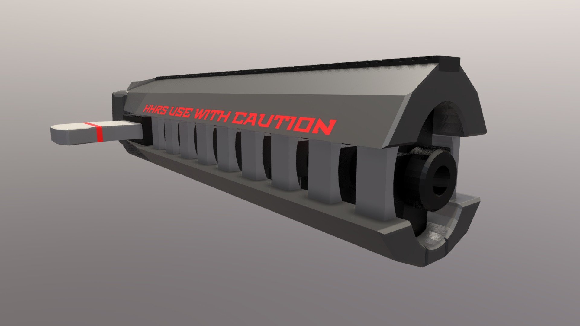 HeavyHandheldRailgunSystem 3D model by Rye Virtues (DawnSolidae