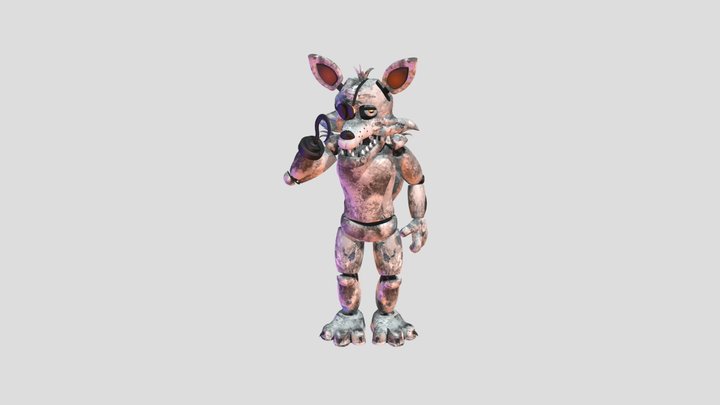 Classic Foxy V5 3D Model