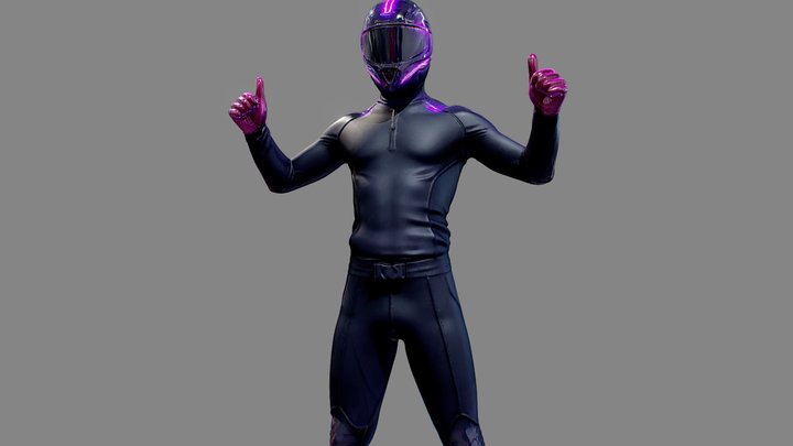 Cyberpunk man helmet – Modello 3D gratuito STL