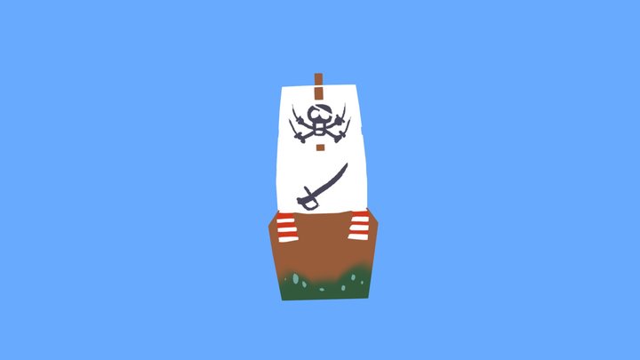 Pirate Ship 3D Model