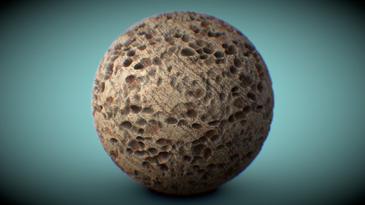 Holey Limestone | Tile Texture – Modello 3D gratuito STL