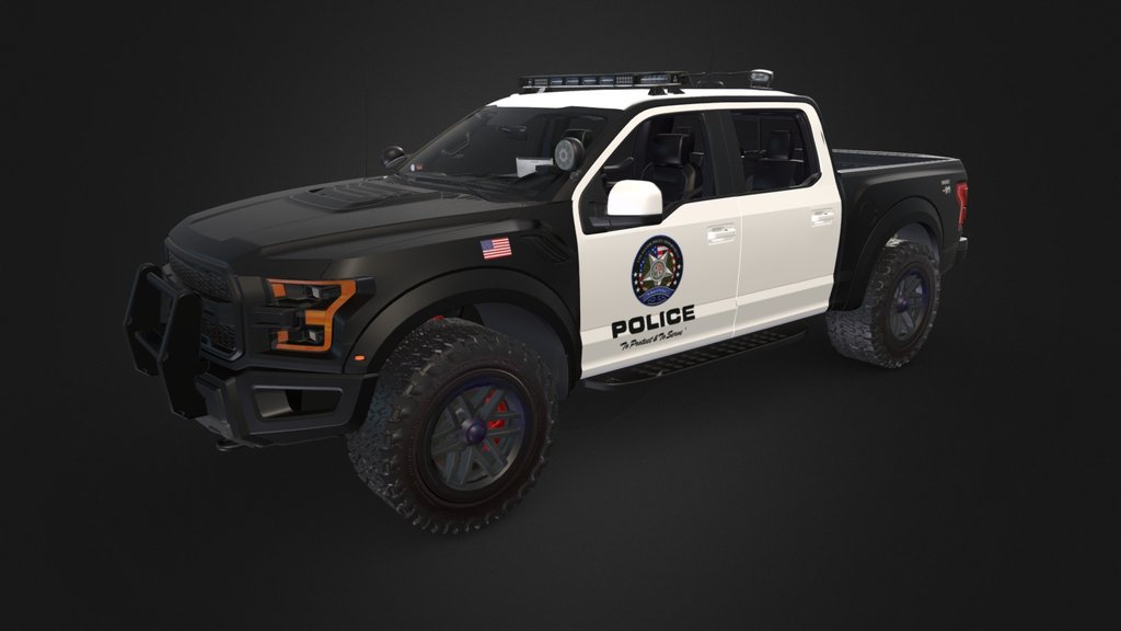 Ford F150 Raptor Police