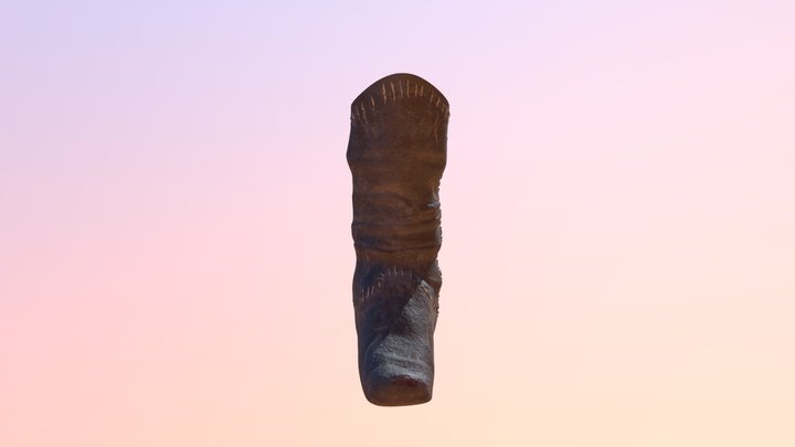 Medieval Boots 3D Model