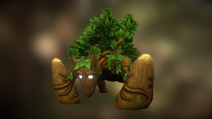 Lesser Forest Ancient 3D Model