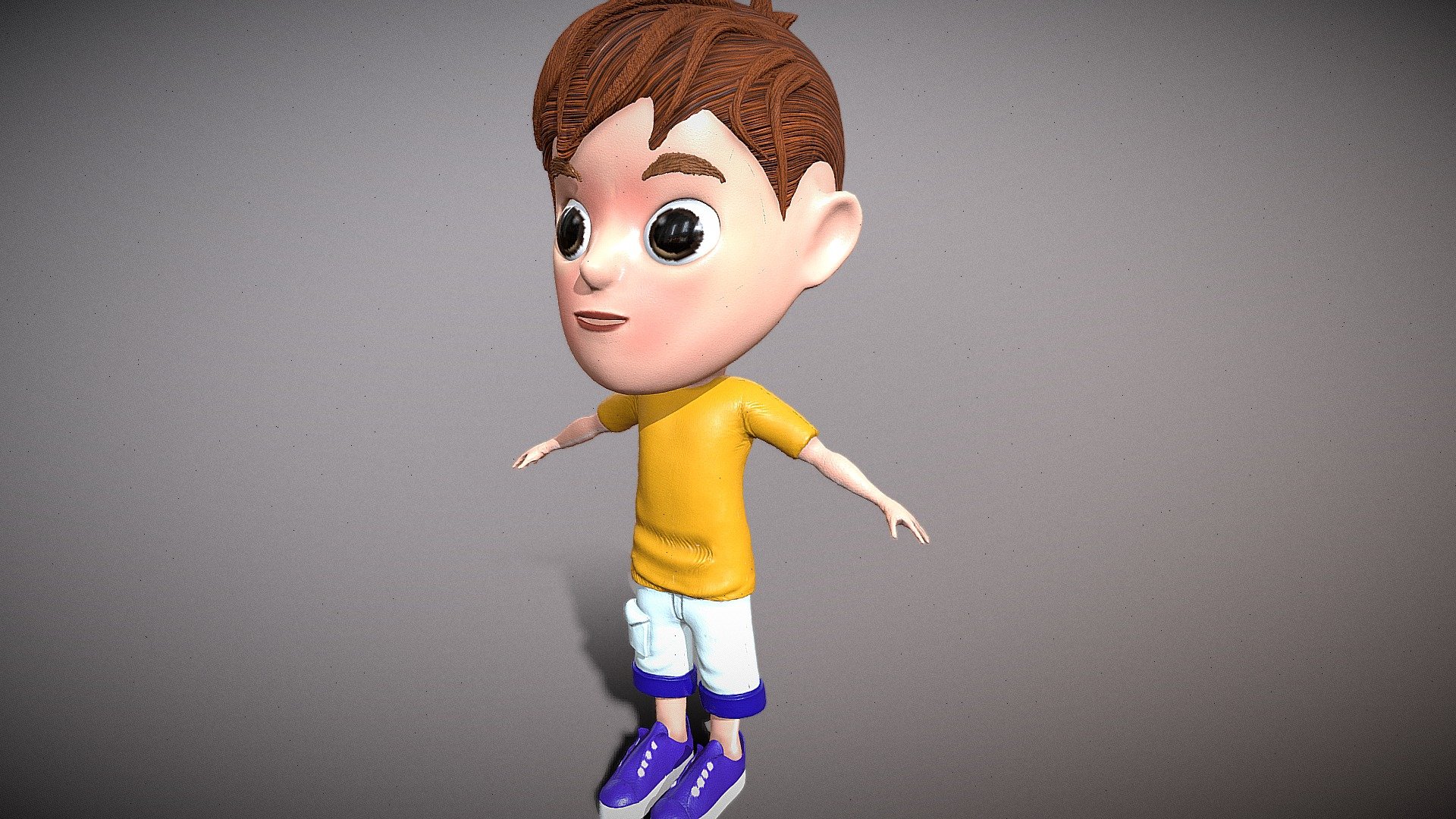 TeenageBoy - 3D model by rehan (@maazrehan8181) [84122f0] - Sketchfab