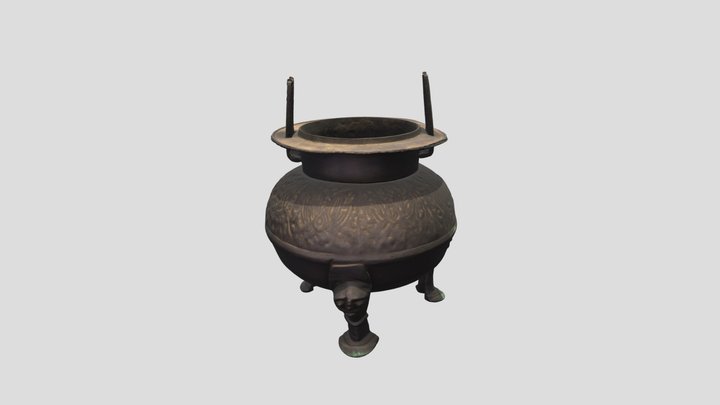 KCDF-향로(Incense Burner) 3D Model