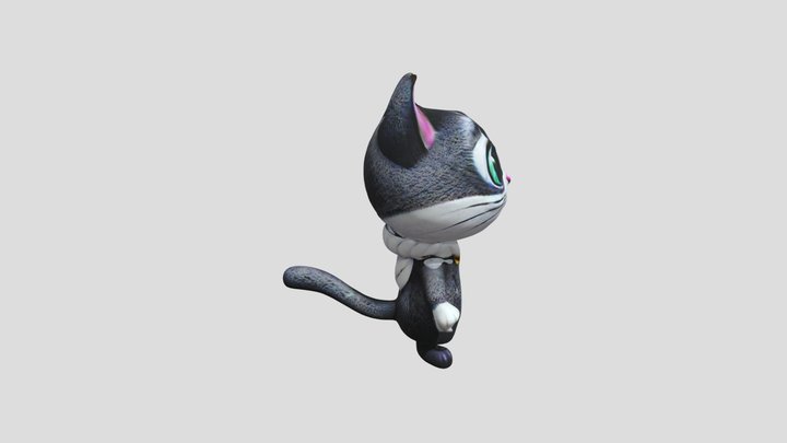 Cat 3D Model