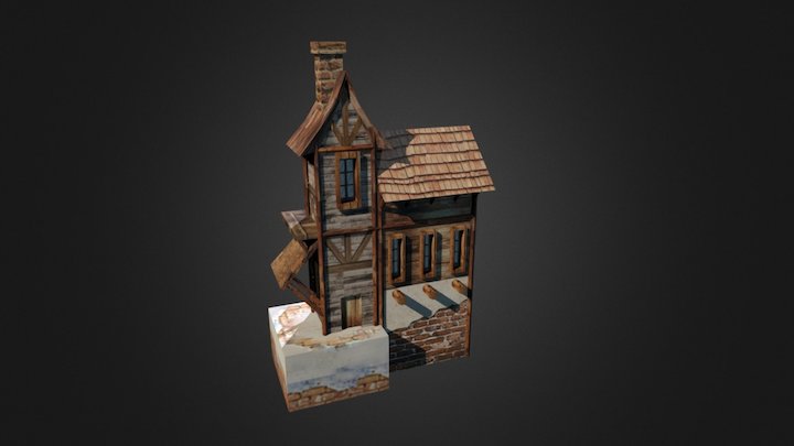 數媒遊戲1A_105051066_莊以涵 3D Model