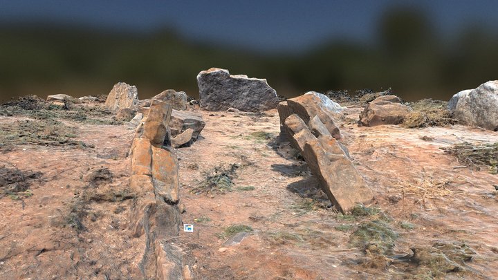 Anta da Pedra Branca 3D Model