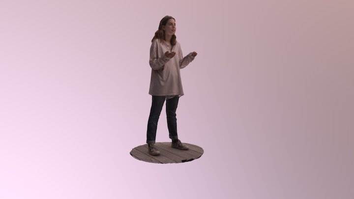 Jessica Pose3 3D Model