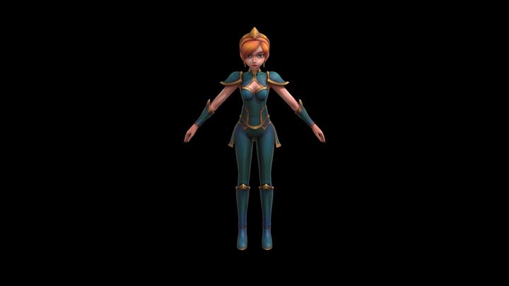 Character_Training 3D Model