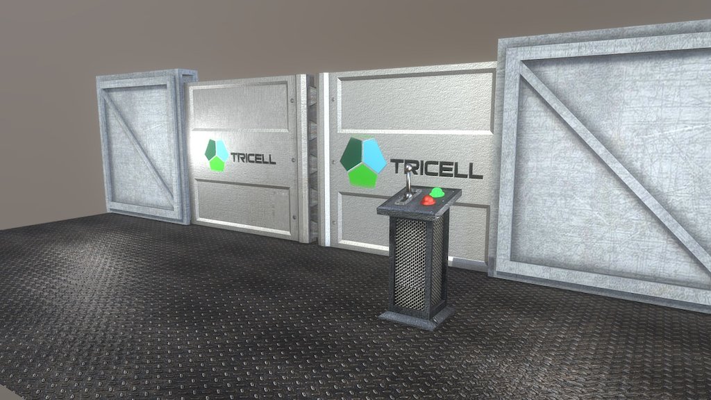 Tricell Gate - Download Free 3D model by Gunnar Correa (@gunnarcorrea ...