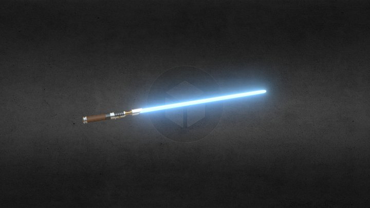 Jedi Lightsaber 3D Model