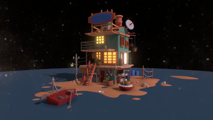 boss_bloking 3D Model