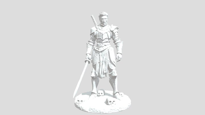 Dark Knight Ruler 3D Model