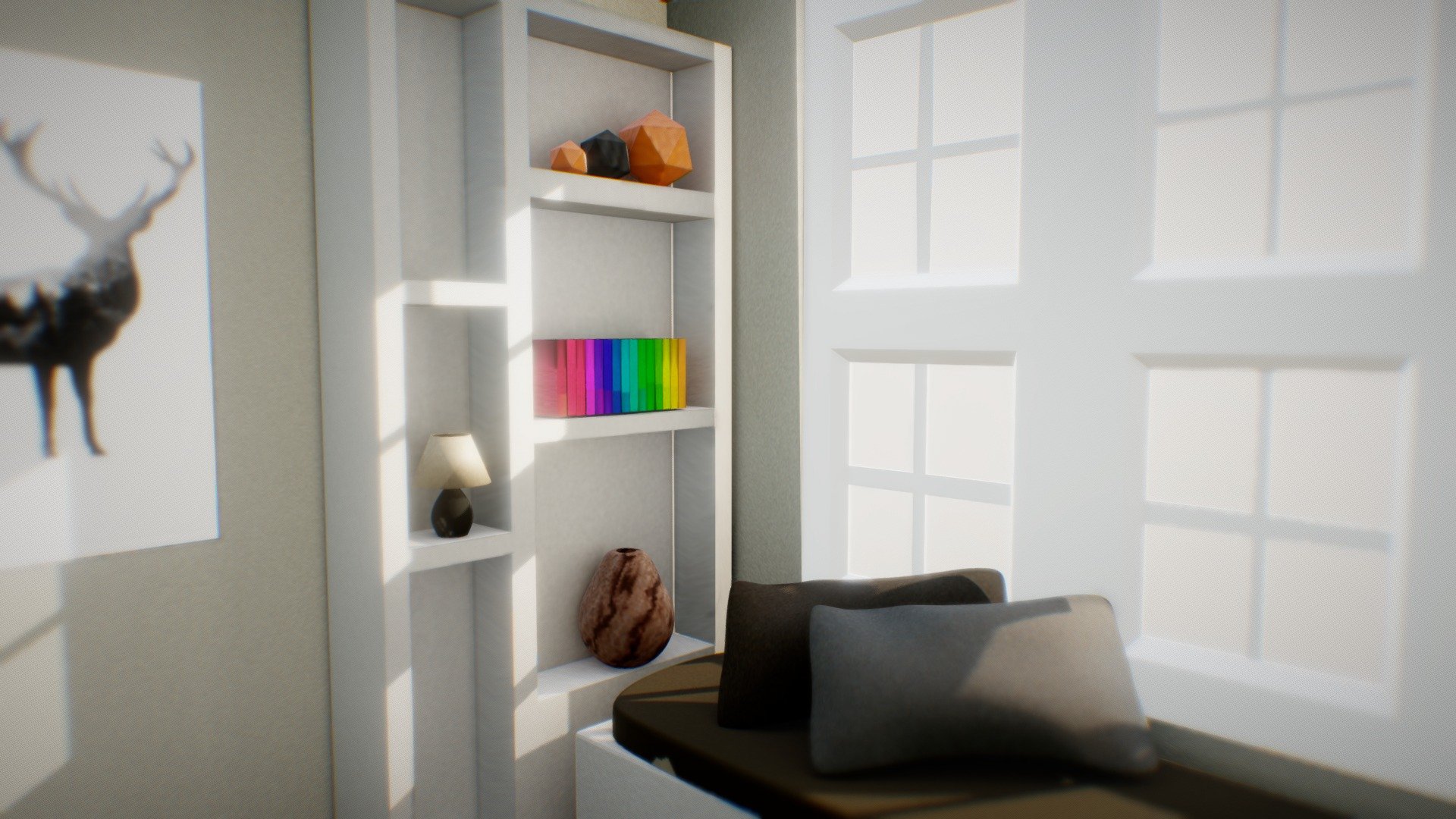 Interior For Test - 3D model by barz [8415fd2] - Sketchfab