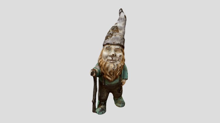 Garden Gnome 101 3D Model