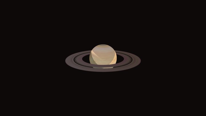 Saturn(Planet) Free!!! 3D Model