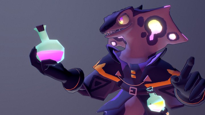 The potion seller 3D Model
