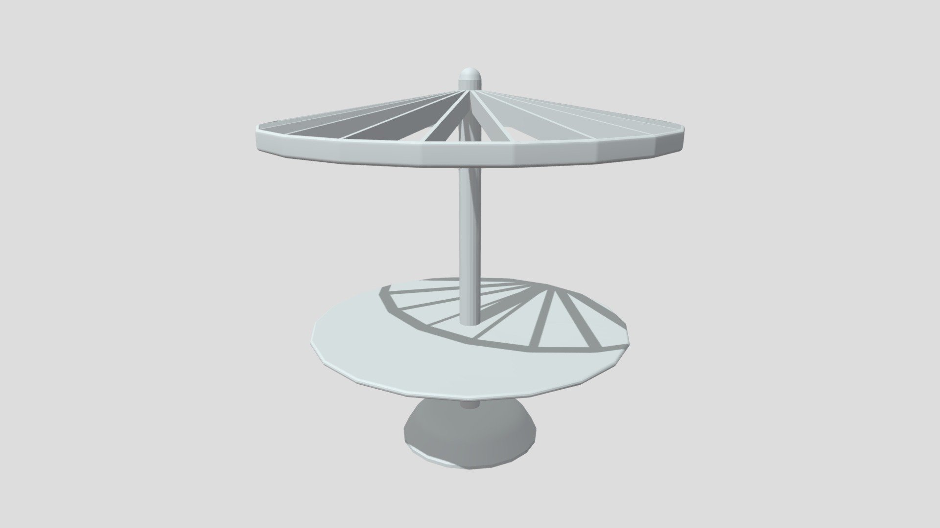 Umbrella Table