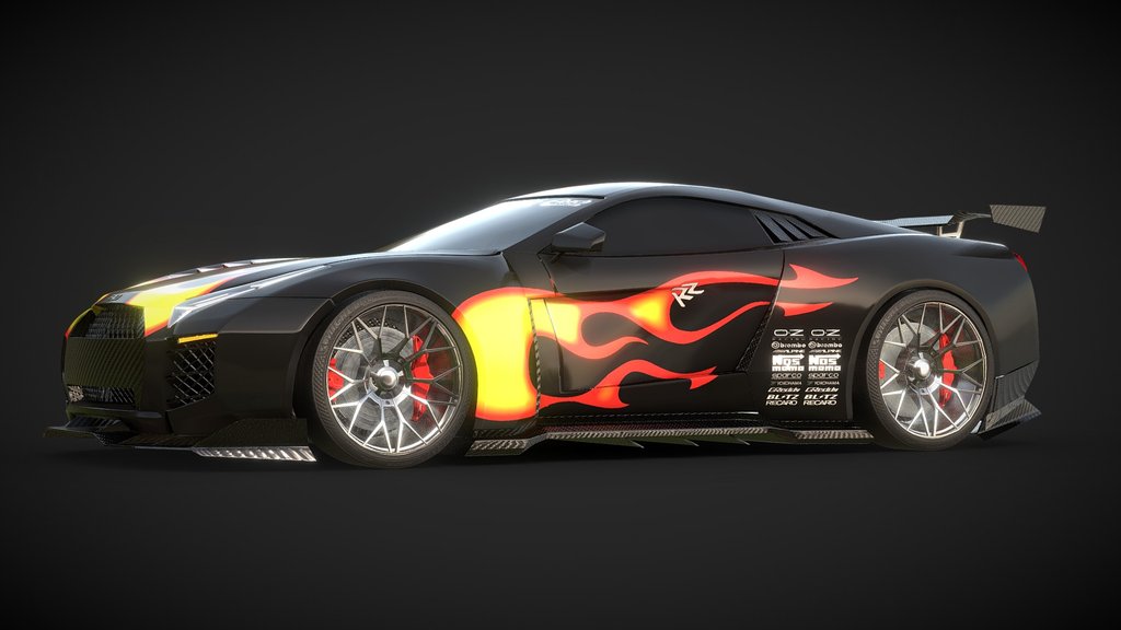 Nissan GTRs (NFS Most Wanted Razor Version)