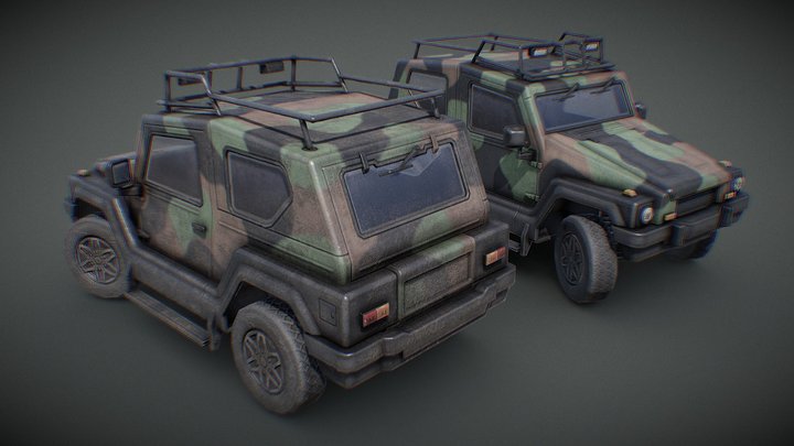 ZET JEEP COUPE (FRANCE CAMO)