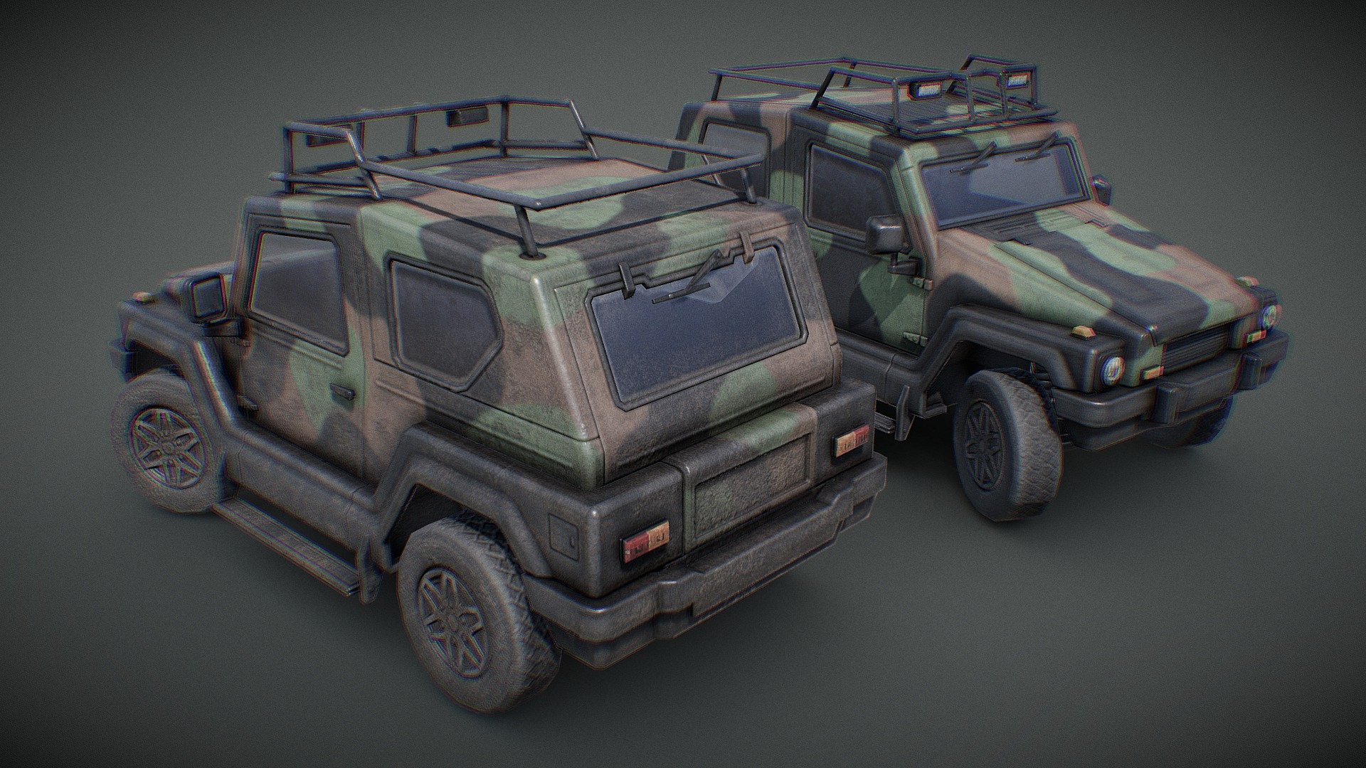 ZET JEEP COUPE (FRANCE CAMO) - Download Free 3D model by TSB3DMODELS ...