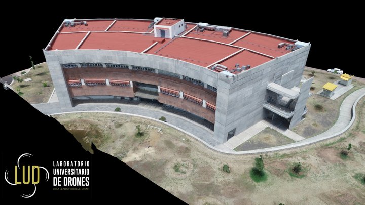Centro de Información, Computo e Idiomas (Ed. F) 3D Model