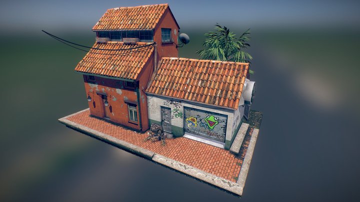 Barrio Del Sapo 3D Model