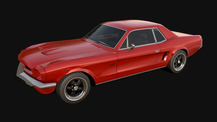 Palomino Special '67 - Low Poly model