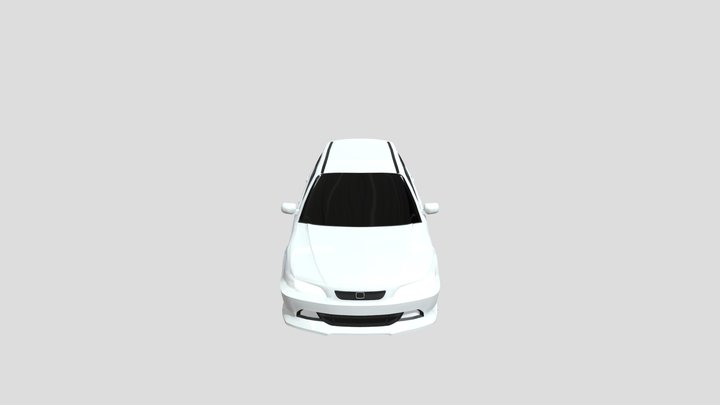 Honda Accord Si R CH9 JDM 3D Model