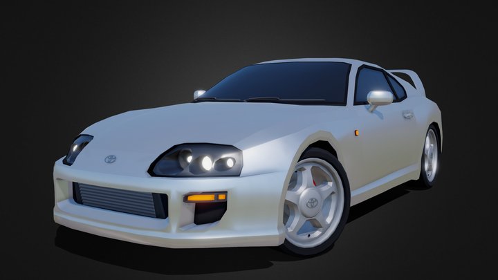 Toyota Supra 3D Model