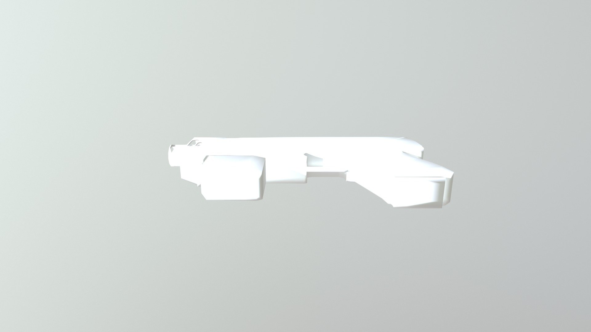 Finished Judge Dredd Gun - 3D model by sawyer.taylor [841a6fd] - Sketchfab