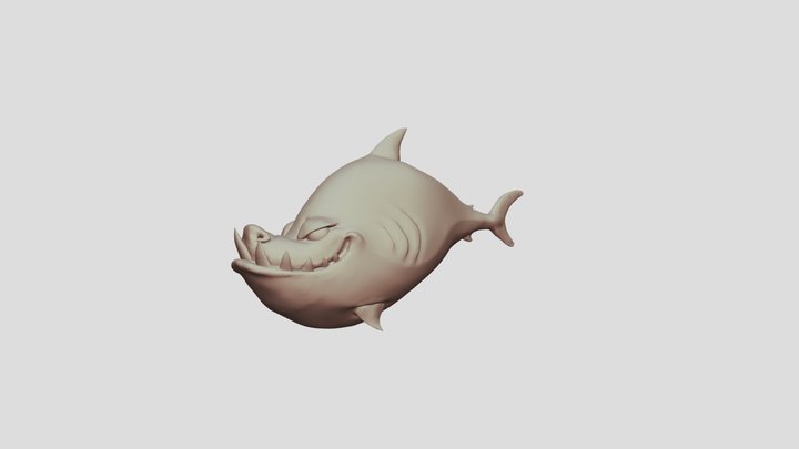 Sculpt_shark_final 3D Model