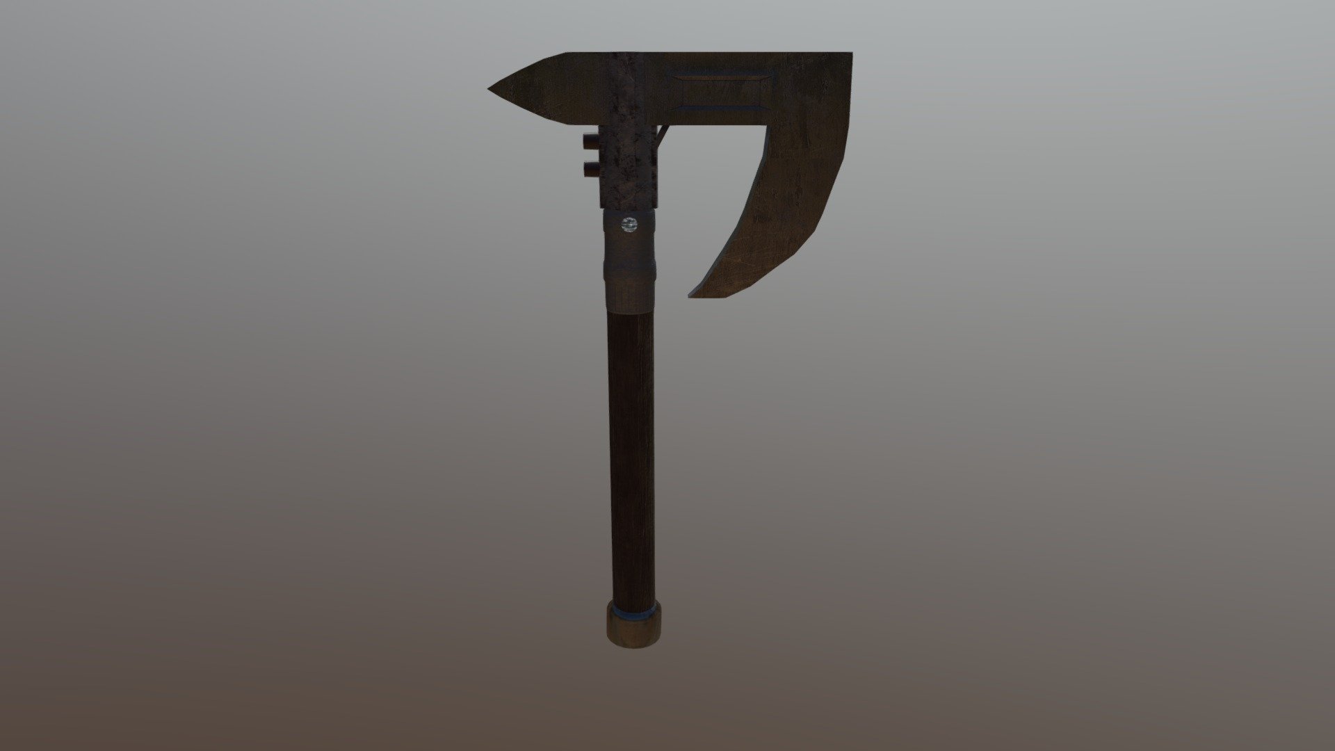 Low Poly Crusader's Axe - 3D model by Callum O'Grady (@CallumOGrady ...