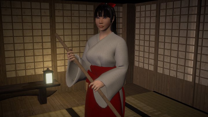 Miko 3D Model