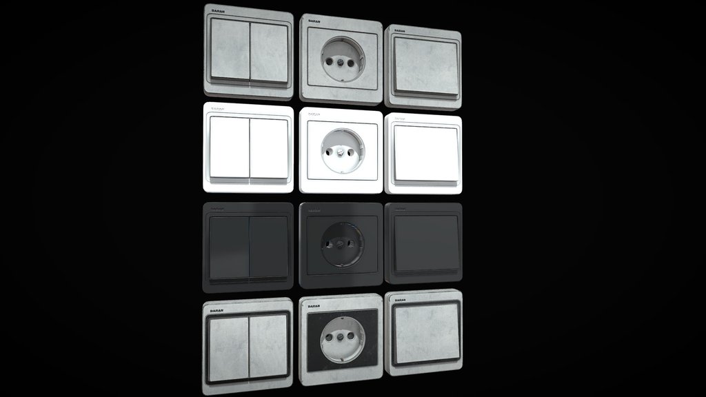 Power outlet light switch