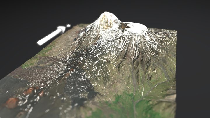 Tolbachik, Kamchatka, Russia (x3) – Modelo 3D gratuito STL